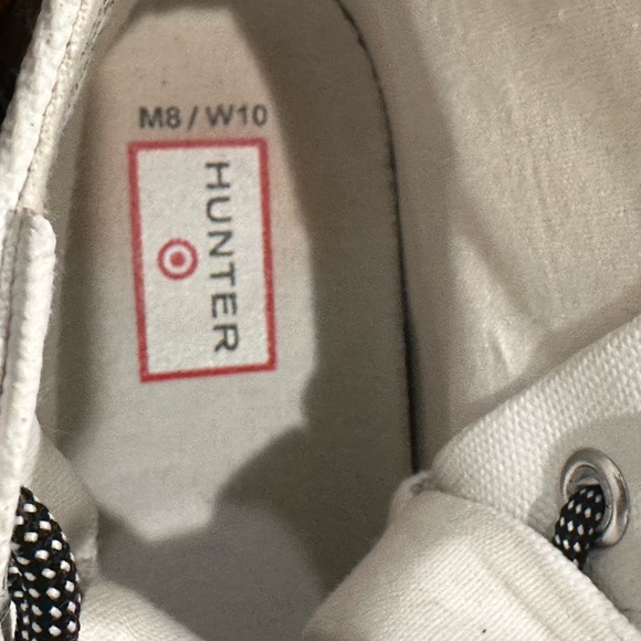 Hunter Target Unisex Canvas High Top Boots - Picture 7 of 8